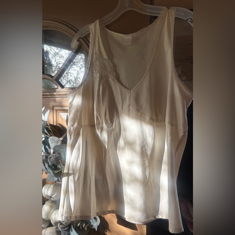 Vintage Silk Cream Women's Slip pajama tank top Gillian & O’Malley